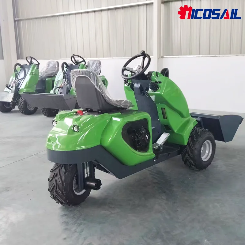 

Free Shipping 3 Wheel Loader New Design Mini Skid Steer Loader for Sale Factory Wholesale Cheap Price