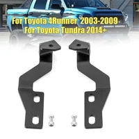 Para Toyota 4Runner 2003-2009 bisagra de capó soportes de montaje de luz de paso lámpara de conducción antiniebla soporte de vainas LED luz de paso de perfil bajo