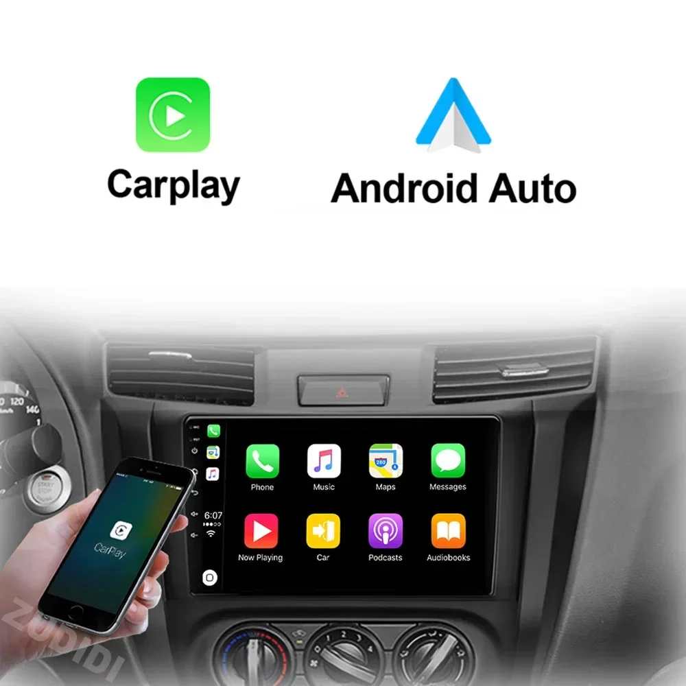 for Nissan Navara Frontier NP300 4 D23 2014-2021 Android 13 CarPlay Radio Android Auto Car Multimedia GPS 4G Player Stereo