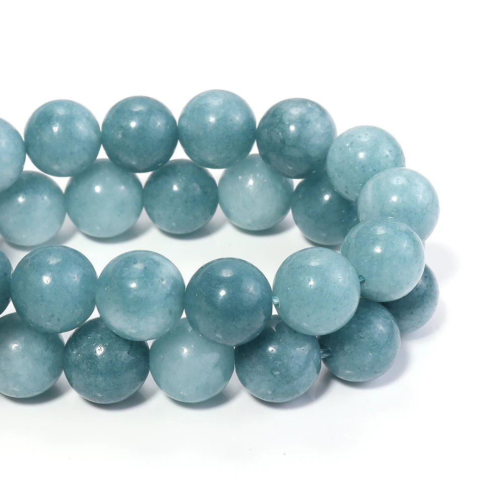 

6 8 10mm Natural Stone Beads Amethyst Amazonite Agates Jades Loose Round Beads for Jewelry Making Bracelet Necklace DIY ﻿