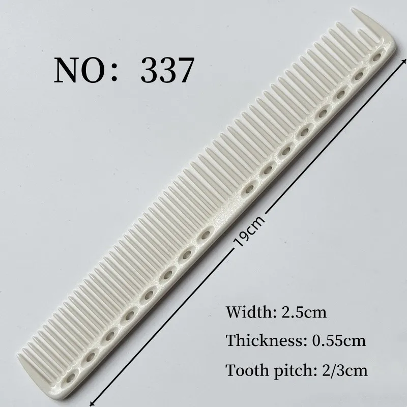 337 Hairdressing Comb Barber's Special Cutting Comb Male Female Styling Trimming Comb Barber Shop Professional Accessories Tools