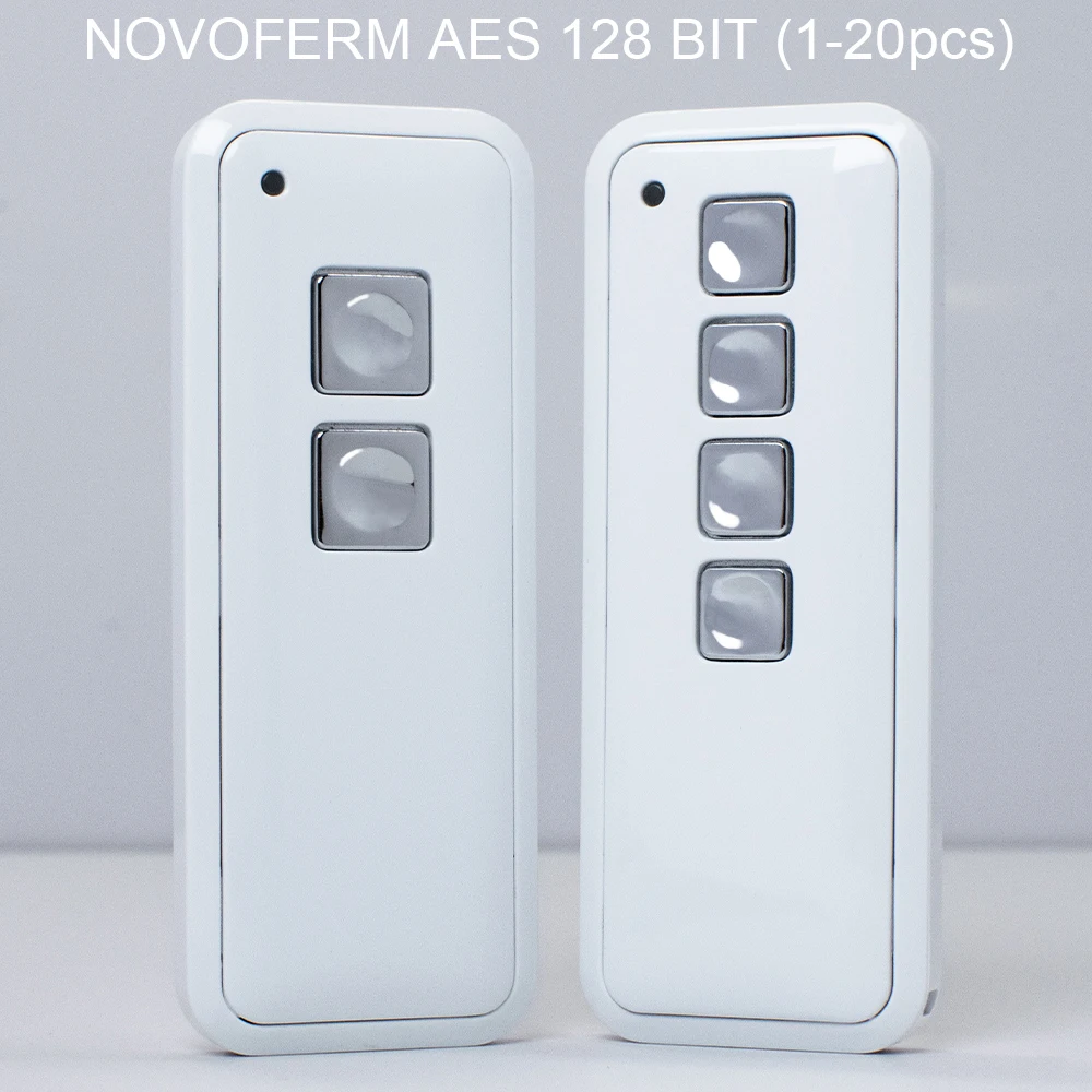 

NOVOFERM NOVOTRON AES 128 BIT Mini-Novotron 522 524 Design 523 Protect Garage Door Remote Control Gate 433.92mhz Controller