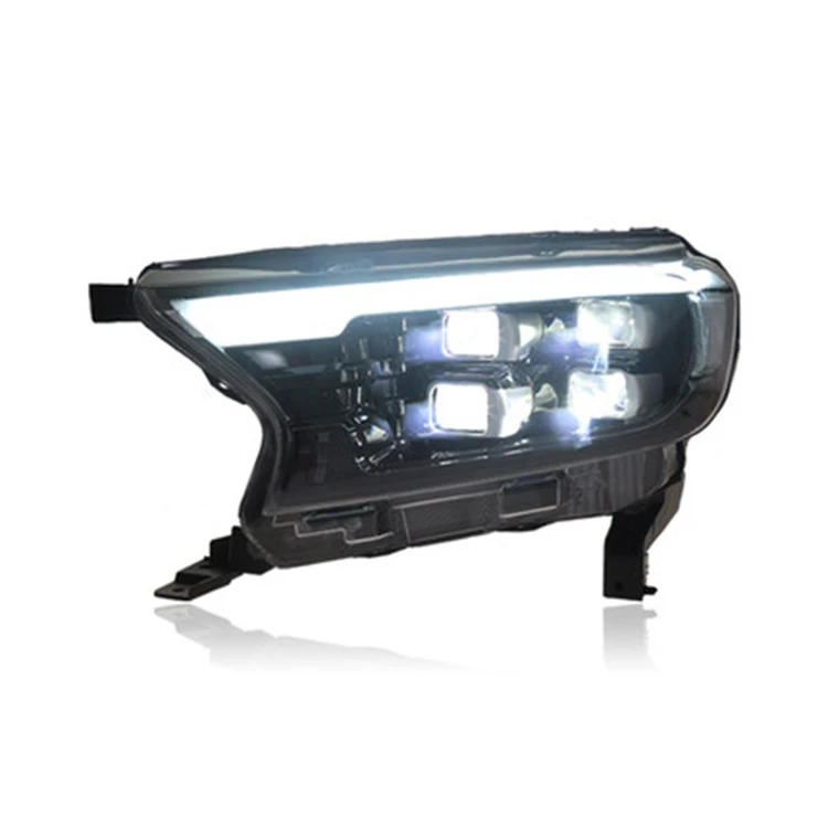 Plug and play LED modified headlamp headlight assembly head light for 2015 2016 2017 2018 ford ranger