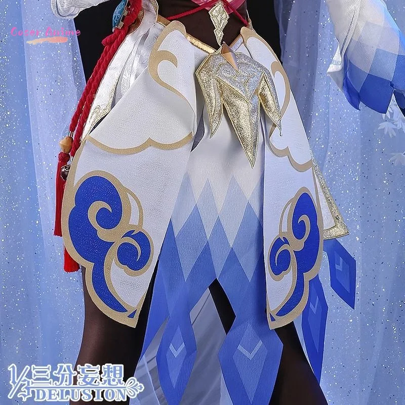 【Coser】زي جانيو التأثيري لعبة جينشين إمباكت زي الهالوين كرنفال حفلة عيد الميلاد لعب الأدوار الملابس