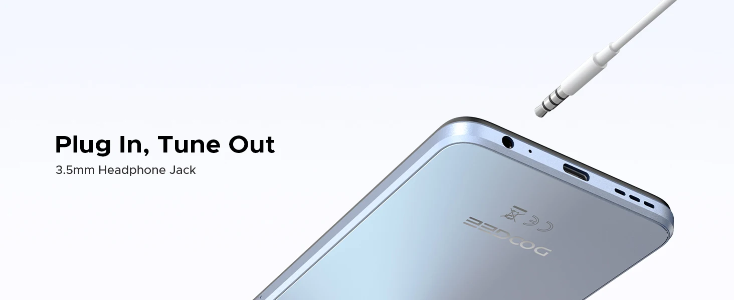 Doogee Note 60 Smartphone 6150Mah Battery 6.56'' Display 32Gb(3+29) 128Gb 13Mp Main Camera Unisoc T7225 Android 16 Mobile Phone