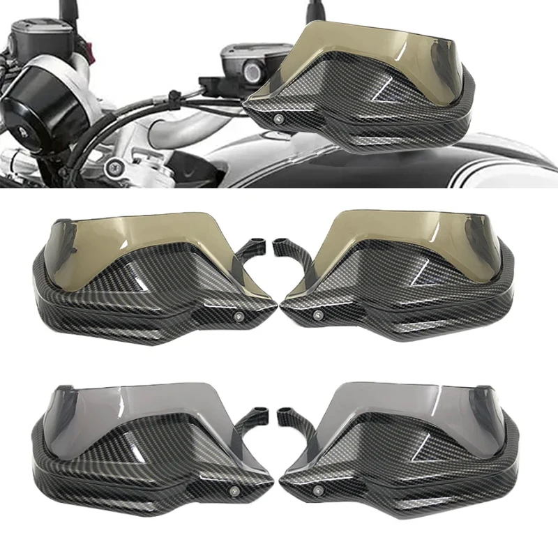 R NINE T Handguards Hand Guard Protector Hand Protection For BMW RNINET R nineT R NINET R9T R 9 T Pure Racer Scrambler 2014-2024