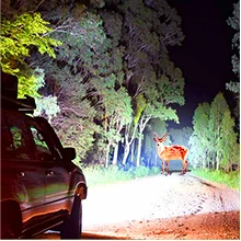 Nilight Pro Series 5.7 Inch Round LED Driving Offroad Light 50W 6500LM Spot & Flood Beam, IP68 Off-Road Light with 16AWG DT Wiring Harness for ATV, UTV, SUV, Motorcycle, Truck & Boat