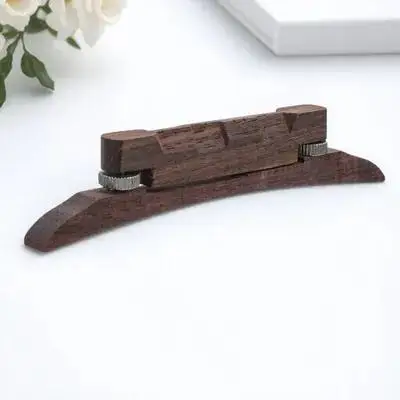 

Redwood Mandolin Bridge Adjustable Replacement High-Quality Mandolin Parts Professional Instrument Accessories