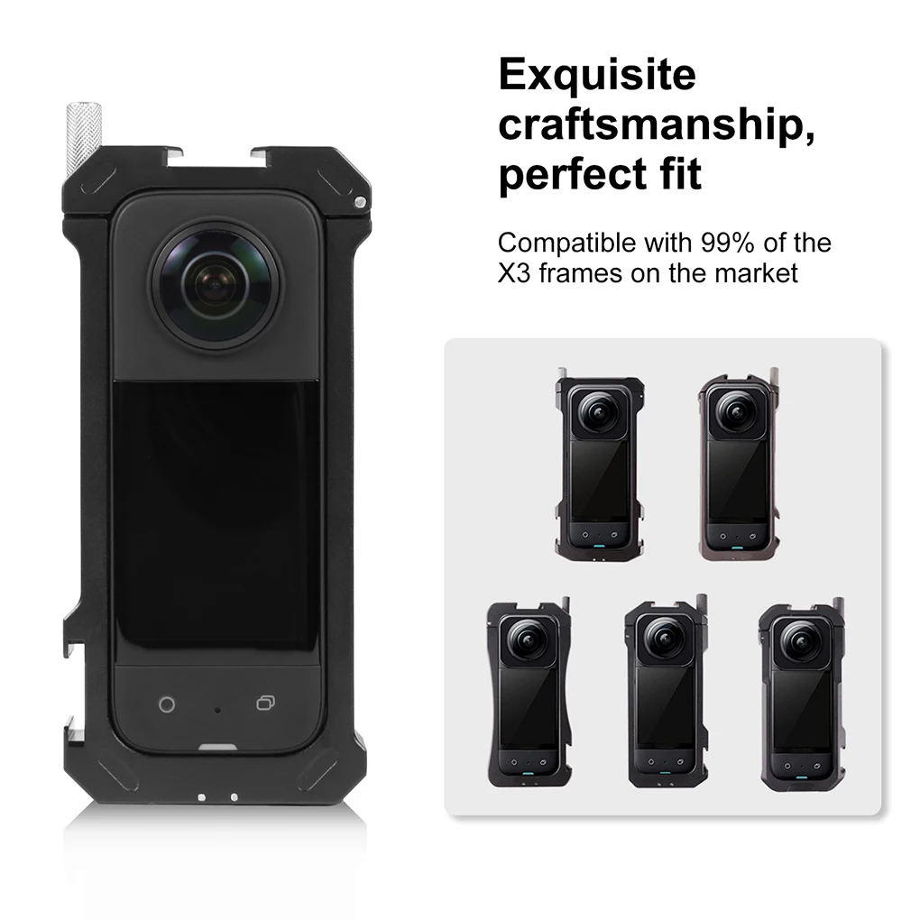 2pcs/set Lens Guards For Insta 360 X3 - Strong Protection Easy Installation No Gap For Insta360