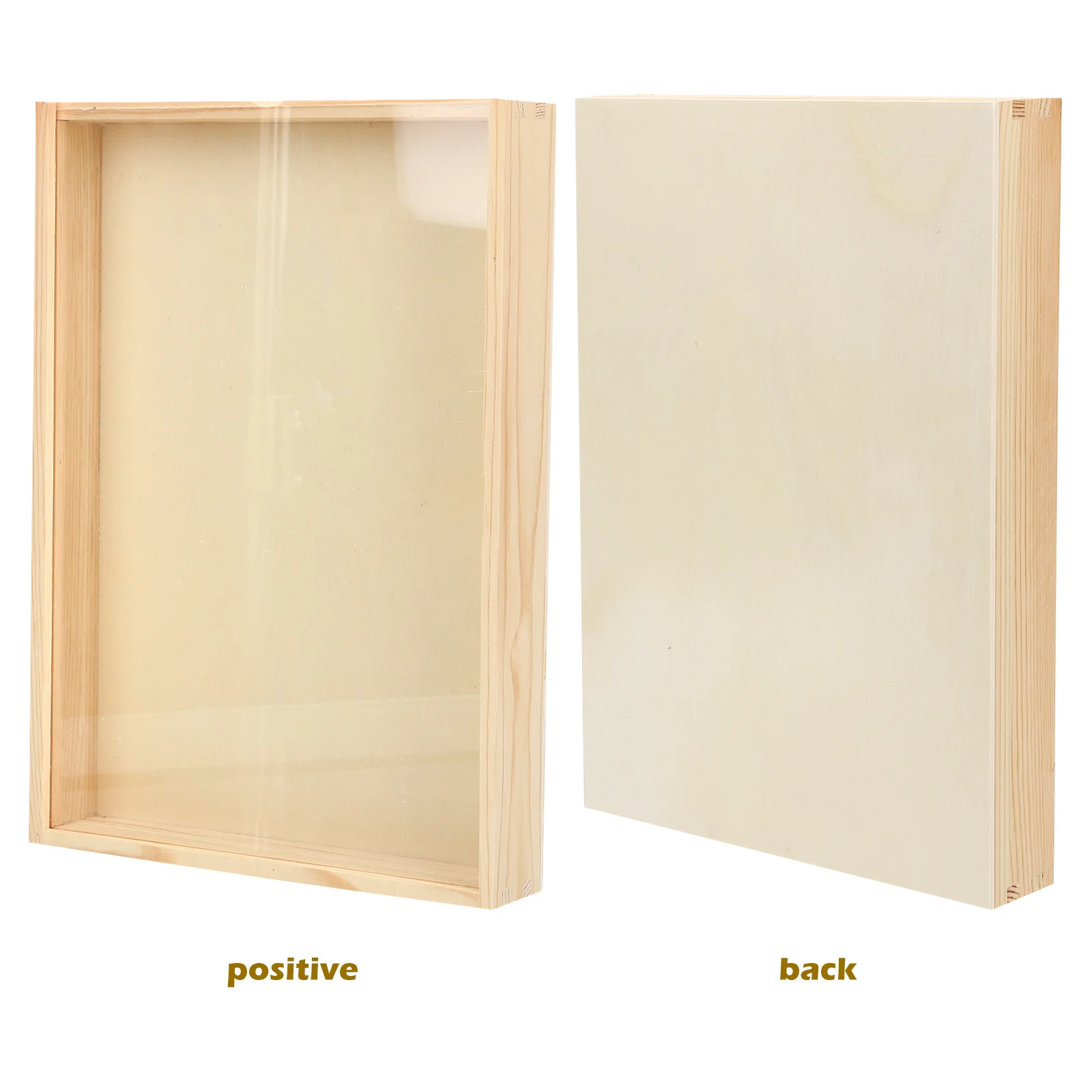 

Butterflies Specimen Display Case Durable Acrylic Wood Material Large Capacity Vintage Design Specimen Holder Display Case