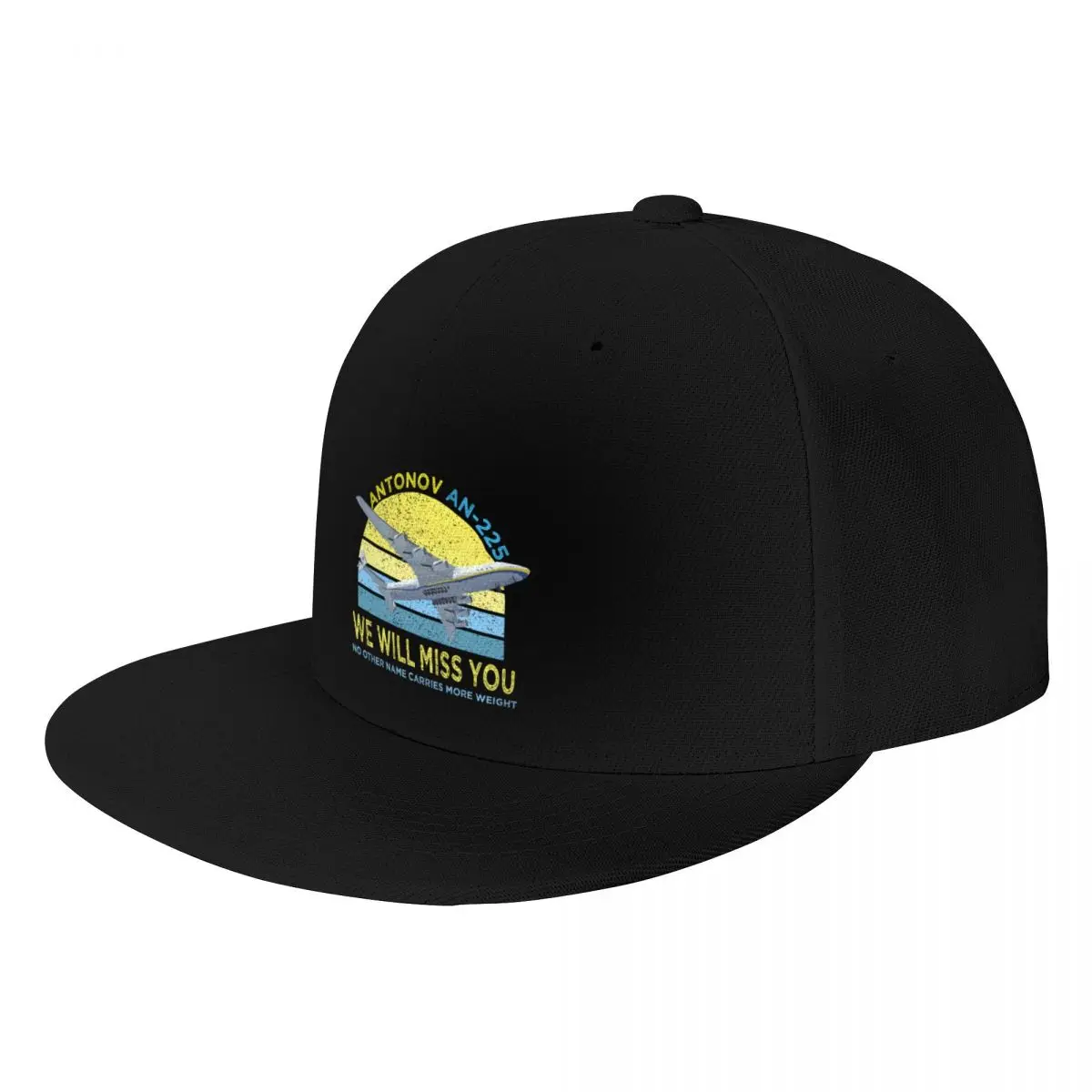 Rip ANTONOV AN-225 MRIYA Cargo Jet - We Will Miss You Baseball Cap Luxury Hat Icon Rave Sports Cap Men's Women's