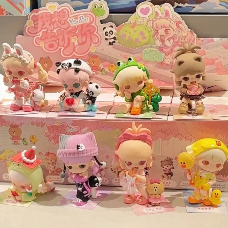 

Youbu I Have Something to Tell You Series Blind Box - Mystery Desktop Ornament Anime Figure Collectible Trendy Toy