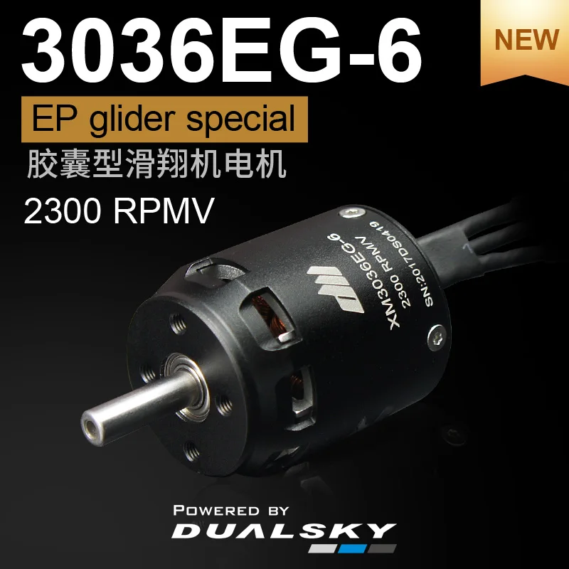 Dualsky XM3036EG XM3036EG-6 SE Model Aircraft Glider Motor F5J P5B Racing Power Motors