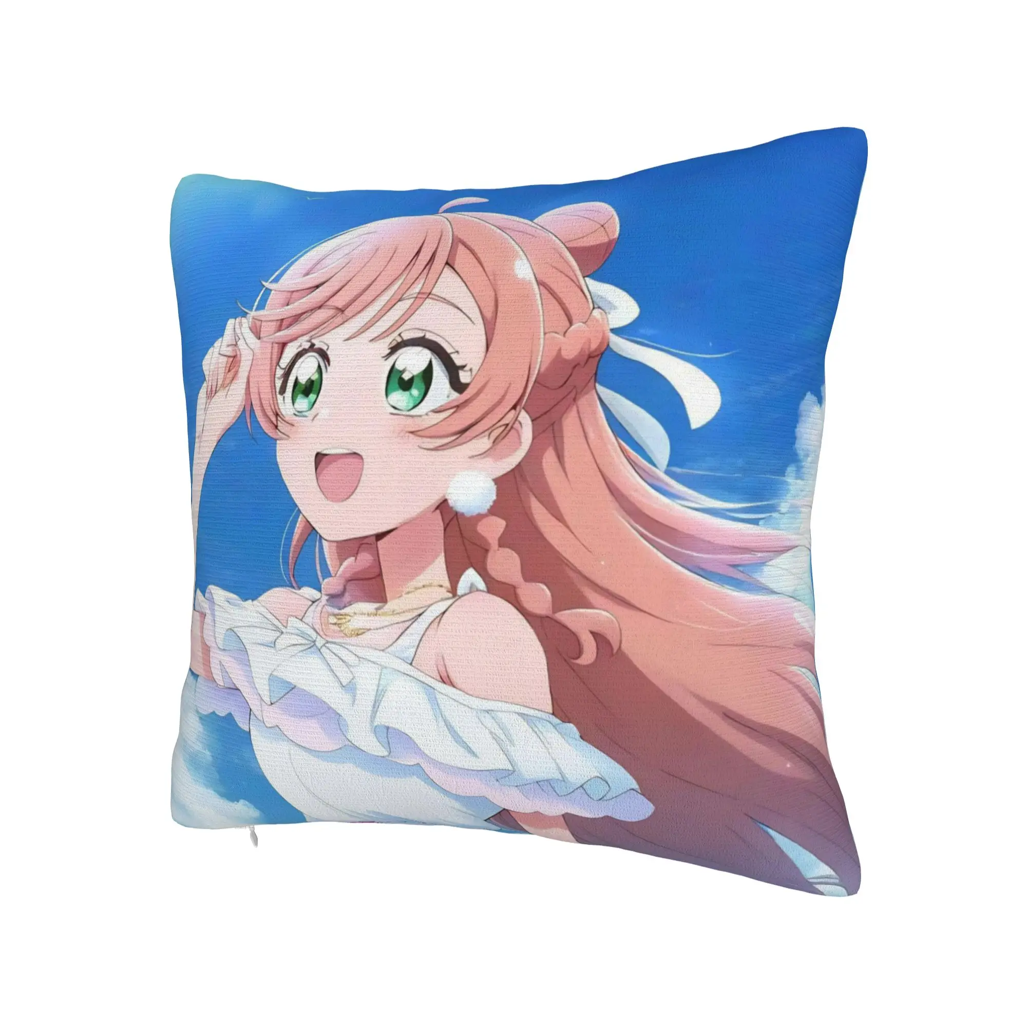 Soaring Sky Pretty Cure Pillowcases Merch Printed Cushion Cover Decor  Pillow Case Cover Home Multi-Size