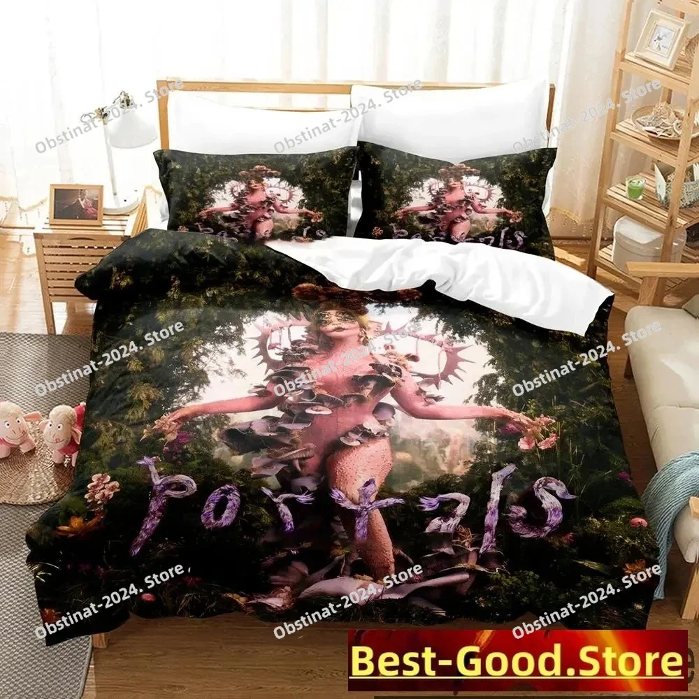 

3D Print Portals Melanie Martinez album Bedding Set Boys Girls Twin Queen King Size Duvet Cover Pillowcase Bed boys Adult