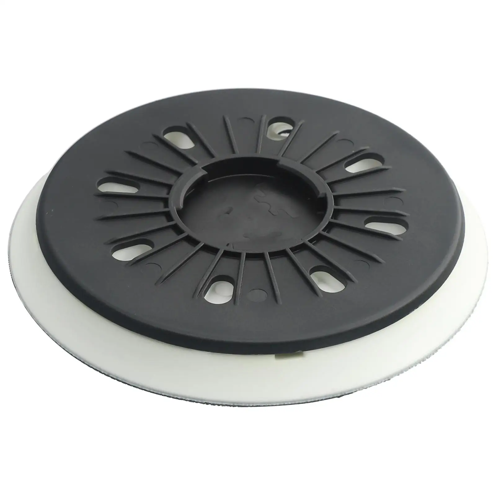 

New Practical Sander Pad Sanding Discs Sanding Discs 6 Inch Black+White Grinding Pad Utilize A Highly-resilient