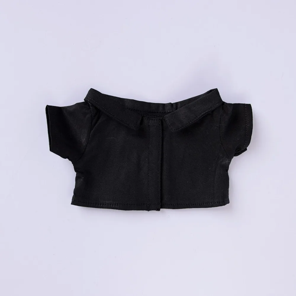 Clothes Clothes for 10/15/20cm Idol Solid Shirt Lapel Shirt 's Lapel Shirt Clothing Accessories Casual Cute Mini Shirt Idol