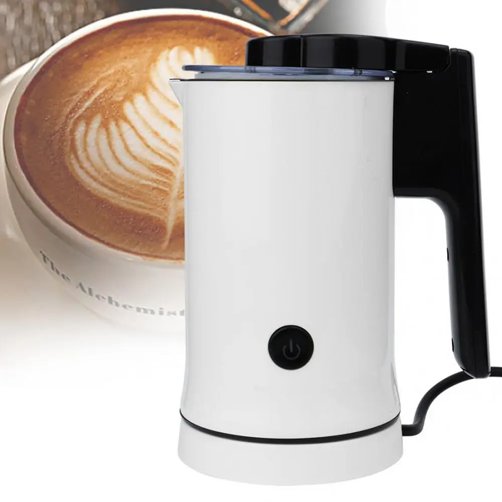 

Q Automatic Milk Frother Coffee Foamer Container Soft Foam Cappuccino Maker Electric Coffee Frother Milk Foamer Maker
