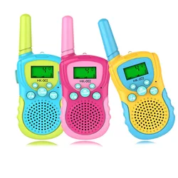 Walkie-talkie de mano para niños, walkie-talkie divertido y creativo para exteriores, interacción entre padres e hijos, llamada bidireccional, regalo de cumpleaños para niños