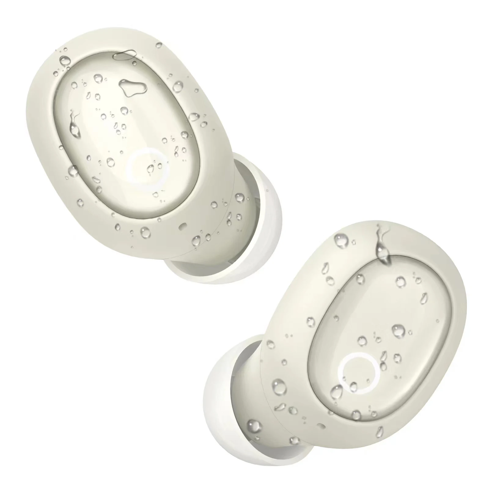 لايرر-سماعات بلوتوث لاسلكية ، سماعات أذن صغيرة للأذن الصغيرة القناة ، النساء والرجال ، براعم الأذن الكريستال ، T1