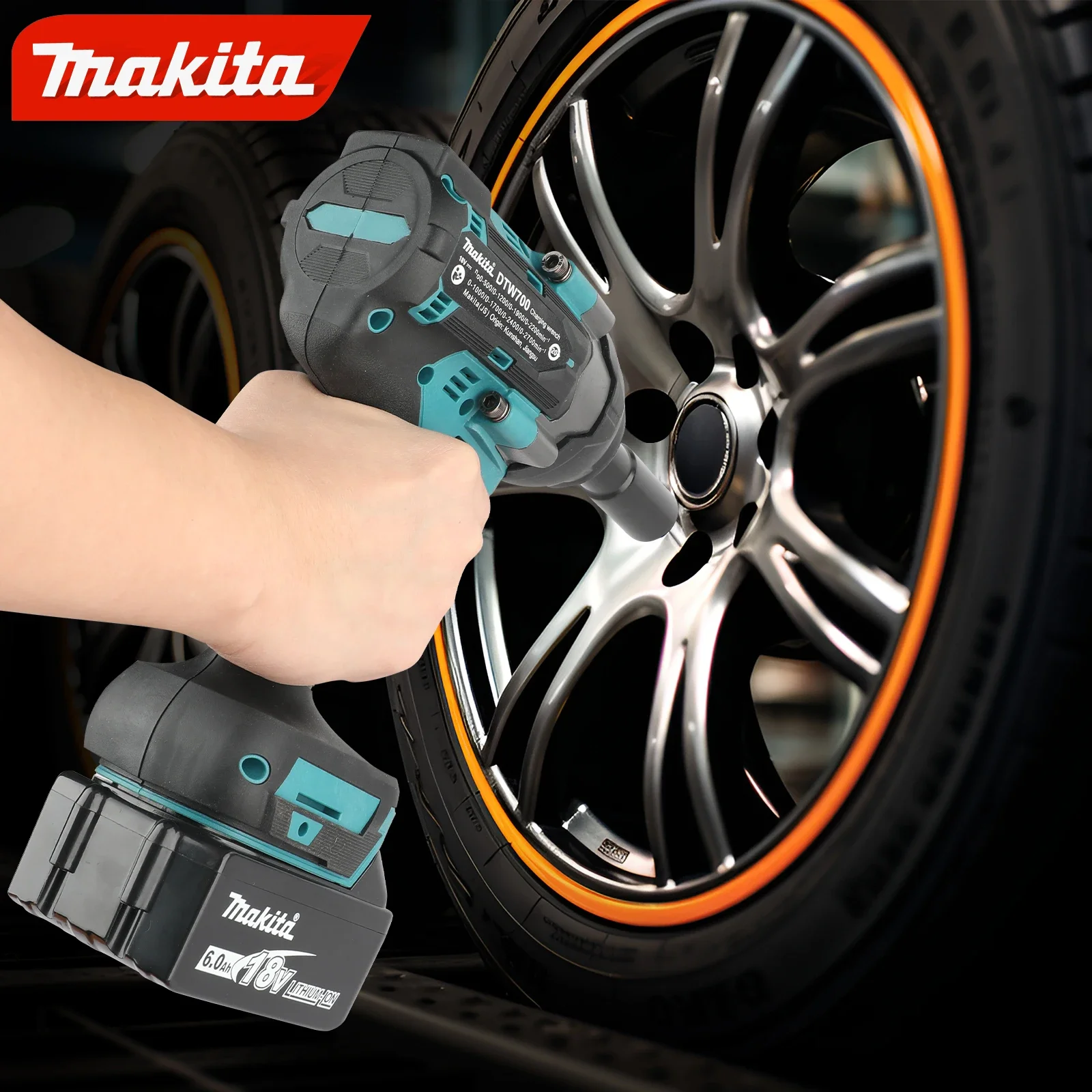 For Makita 18v Battery Pins DTW700Z 18V LXT Brushless Impact Wrench 700Nm 1000Nm Nut-Busting 1/2