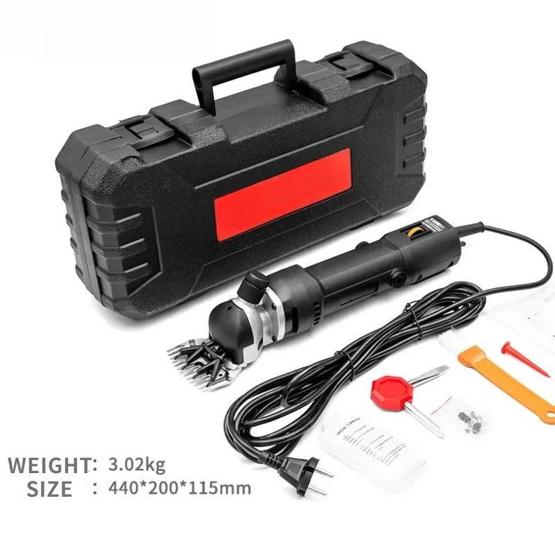 Electric Goat Wool Shearing Machine Animal Cordless Sheep Shear Clippers Goat Hair Trimmer Cutting Wool Shear