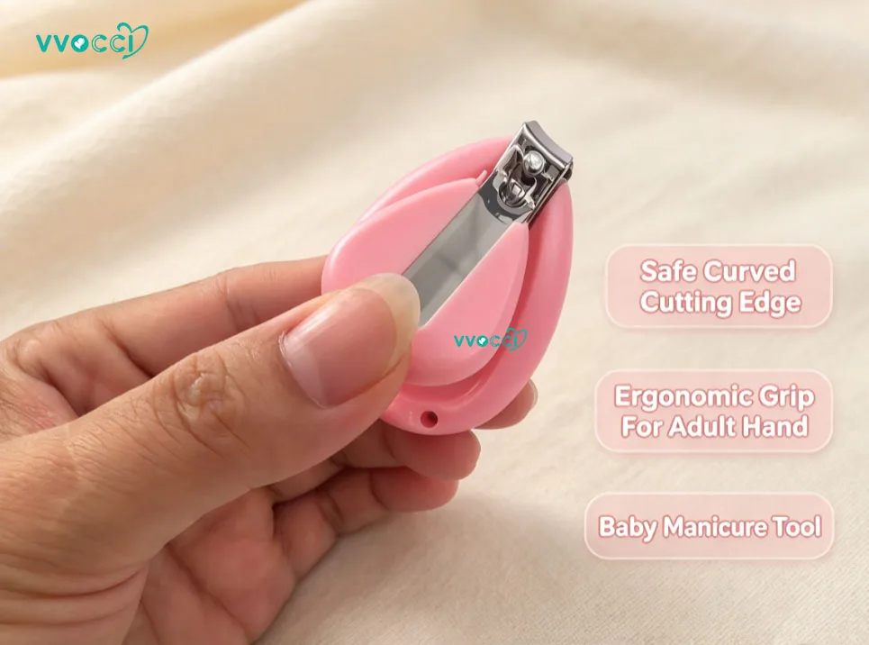 Convenient Newborn Baby Nail Clipper Safety Long Scissors Trimmer Manicure Cutter Special Scissor Babies Care Tools Accessories