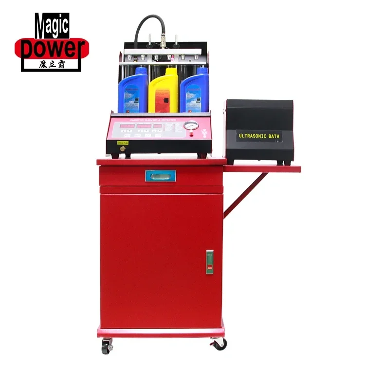 Fuel injector cleaning machine 6 Cylinder Diagnostic And Cleaning System  For Car Repair