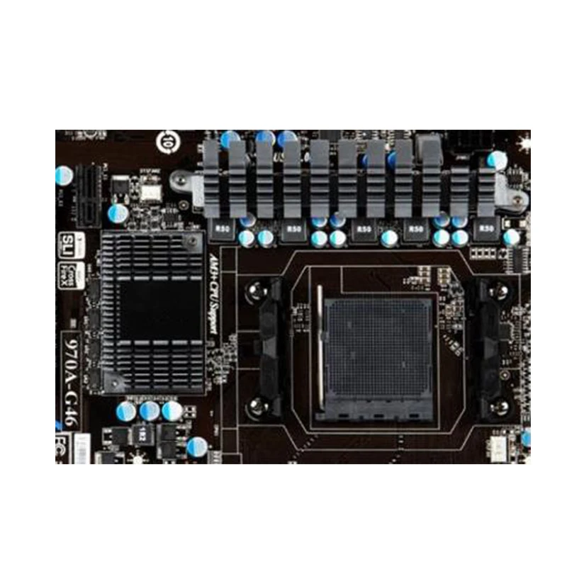 Usado AM3 + AM3b Para AMD 970 970A-G46 Computador USB3.0 SATA3 Placa Mãe AM3 DDR3 Desktop Mainboard