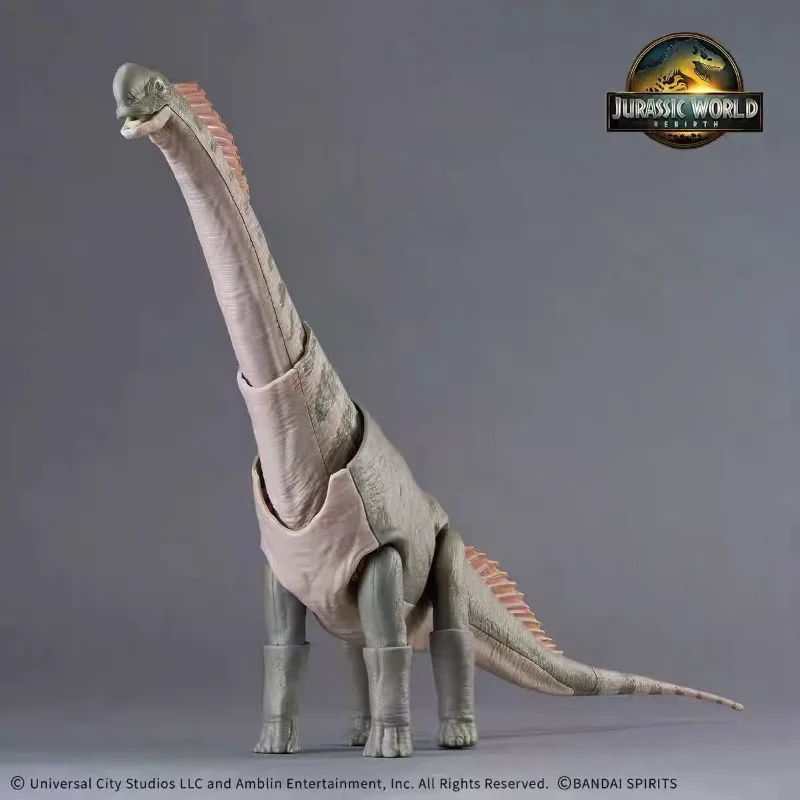 Oryginalny Bandai Plannosaurus Jurassic World: Rebirth Spinosaurus Titanosaurus Figurka Anime do Składania Ozdoby Model Zabawka