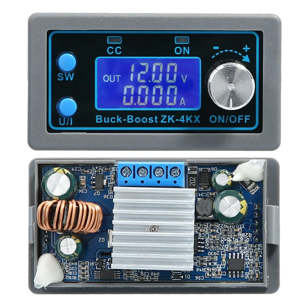 5-30V To 0.5-30V Boost Power Supply Module LCD Display Adjustable DC Programmable Supply Anti-Reverse