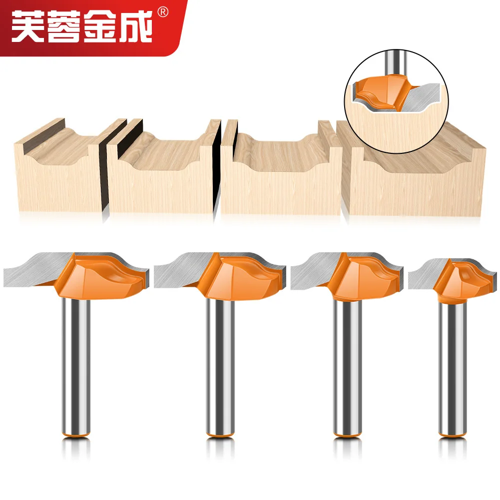 Cabinet Door Knife Thin two-sided West Line Knife 6 Handle 1/4 Handle Fancy Trimming Machine Milling Cutter Cabinet Door Cutter