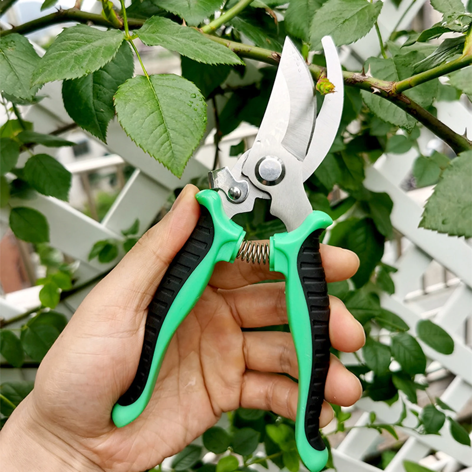 Pruner Garden Scissors Professional Sharp Bypass Pruning Shears Tree Trimmers Secateurs Hand Clippers For Garden Beak Scissors