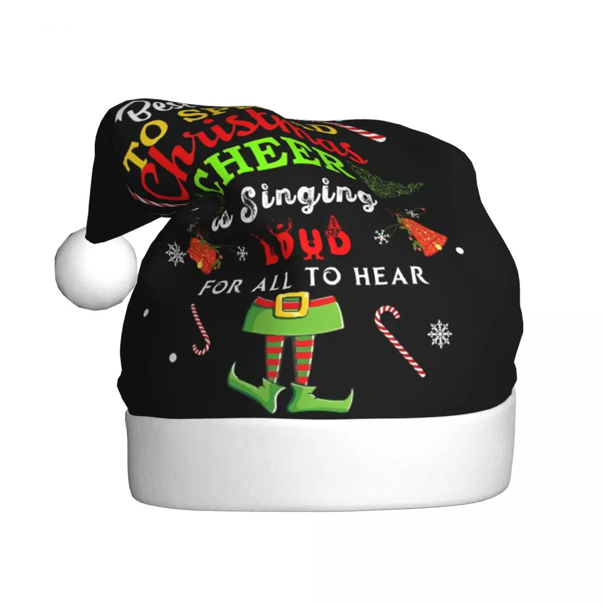 Spread Christmas Christmas Hats for Adult Men Women Santa Hat Cap Christmas Party Decoration Gift
