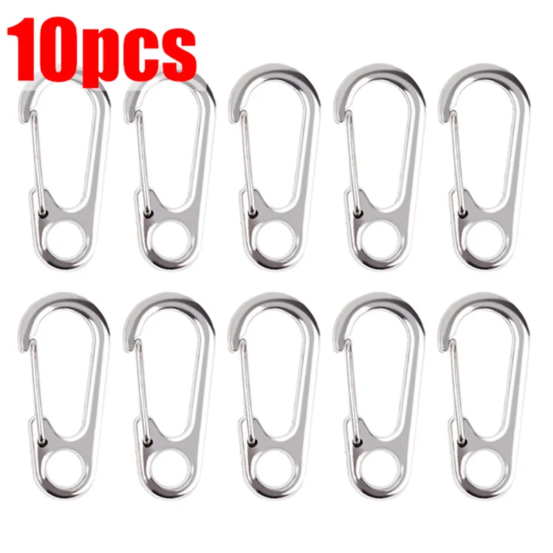 Spring Hooks Mini Key Chain Carabiners Alloy Keychains Tool For Hiking Outdoor Camping - Detail 1