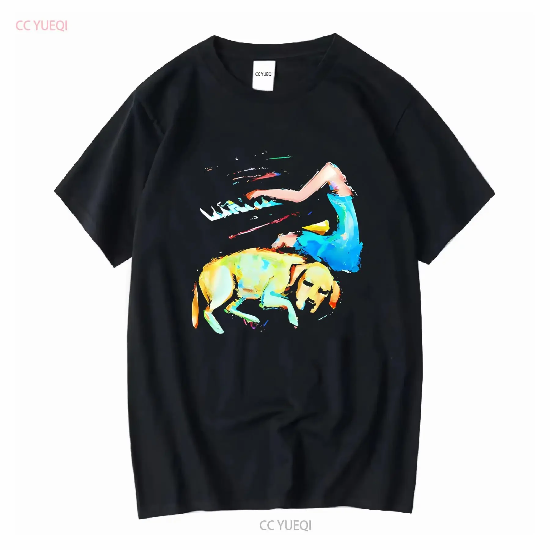 New Clairo Europe Tour 2022 Sling For Fan Black All Size T Shirt QQ433 vintage Washed Unisex homme Slightly Versatile fashion