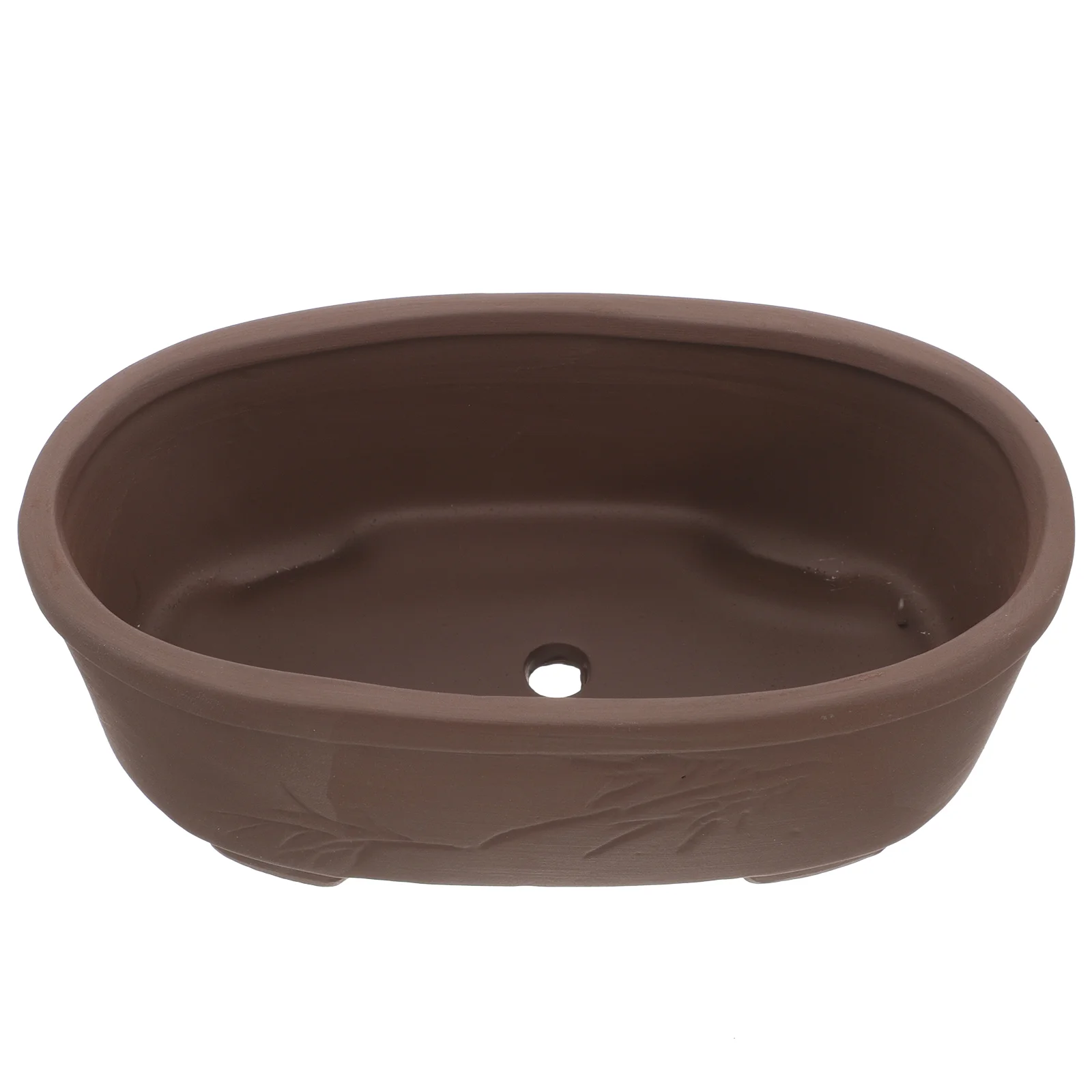 Handmade Vintage Style Clay Terracotta Bonsai Pot Unglazed Planter For Outdoor Garden Succulent Planters Flower
