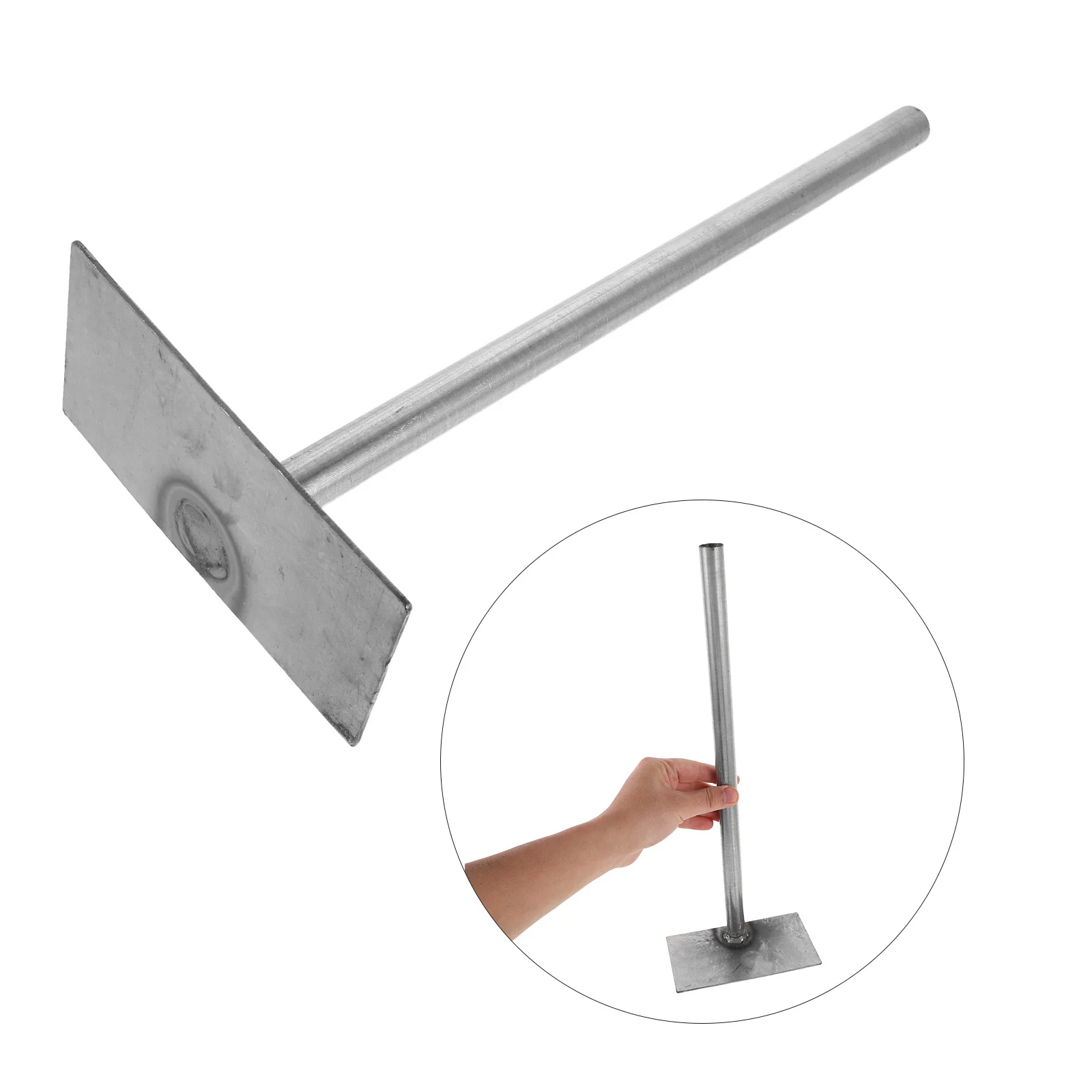 

Charcoal Rake Heavy Duty Manganese Steel Ash Shovel Long Handle for Fireplace Fire Pit Grill Stove Coal Cleaner