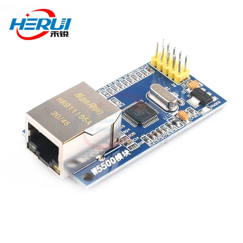 

W5500 Ethernet Network Module Hardware TCP/IP Protocol Stack 51/ Driver Development Board Network