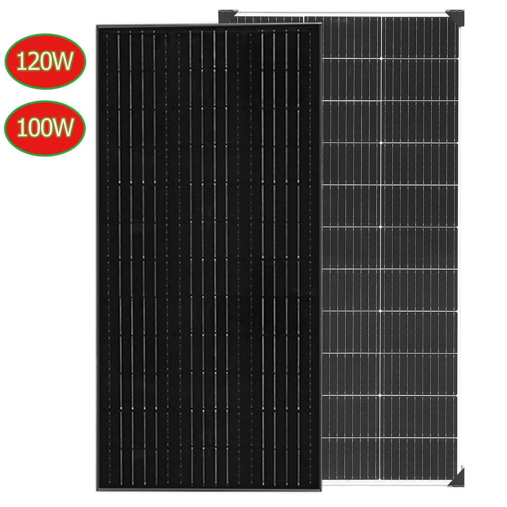 XINPUGUANG 100W /200W/300W/ 400w Solar Panel 120W 240w 360W 480w Solar Panels kit 12 volt 24V PET fotovoltaico Solar Battery