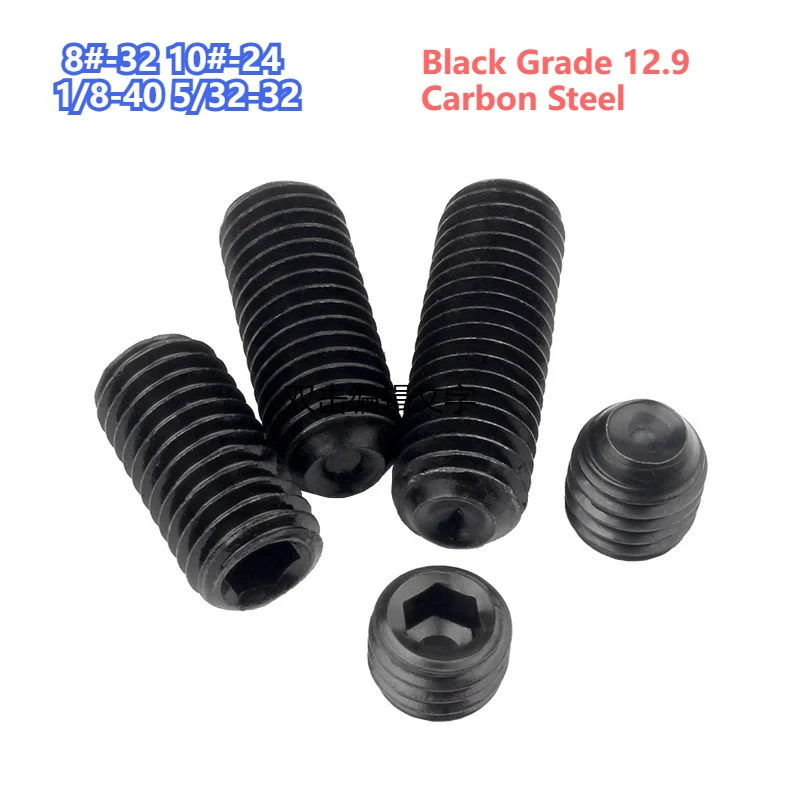 50Pcs Unc Unf Black…