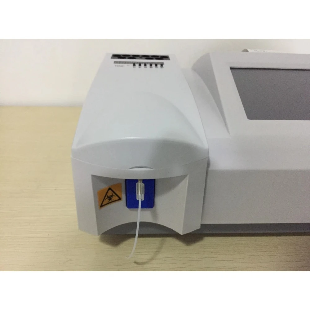Semi-automatic color touch screen chemical biochemical analyzer for veterinary use Veterinary chemical equipment EOBC08vet