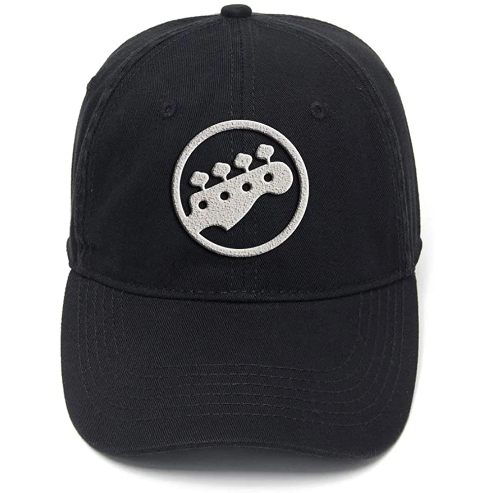 

Lyprerazy Bass Tuning Pegs Graphic Washed Cotton Adjustable Men Women Unisex Hip Hop Cool Flock Printing Baseball Cap