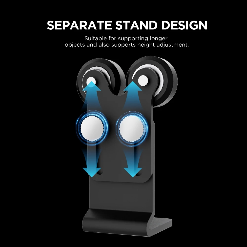 ACMER M2 Rotary Roller 4-Level Diameter Y-Axis Rotary Module  360° Rotating with Adjustable Stand Extend For Engraving Curved
