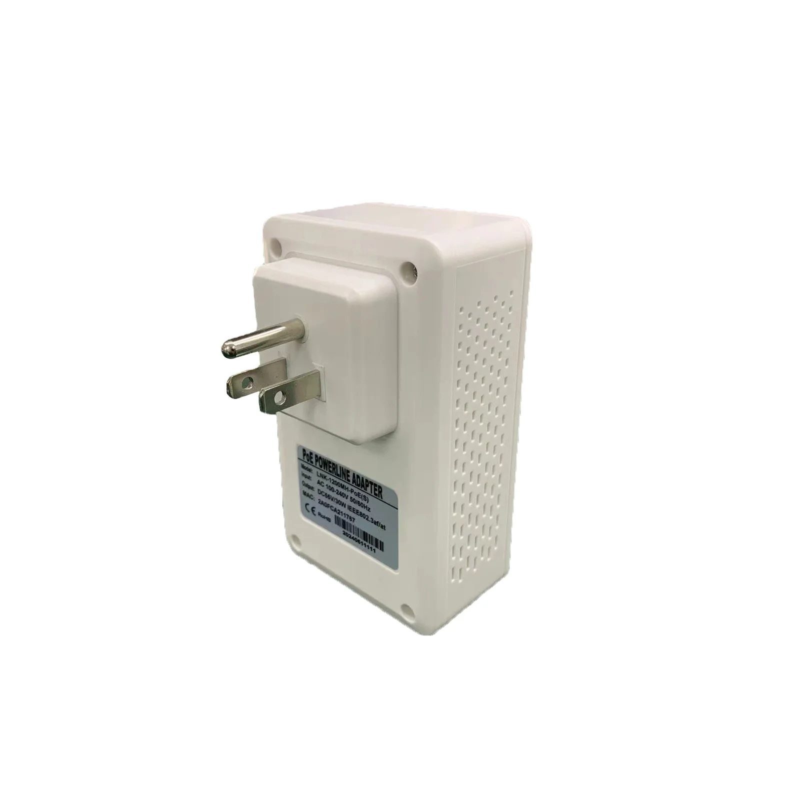 1200Mbps PoE Powerline Adapter Kit 1200M PLC HomePlug AV Powerline Adapter with PoE