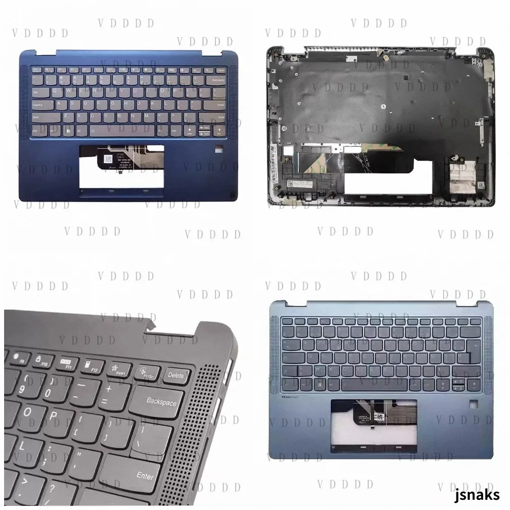 L...  For Lenovo Ideapad Flex 5-14ABR8 Flex 5-14ALC7 IAU7 Palmrest With Keyboard