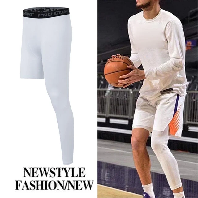 One leg compression pants basketball hotsell