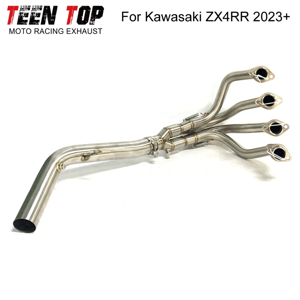 Motorcycle Escape Full Exhaust System For Kawasaki ZX4RR Front