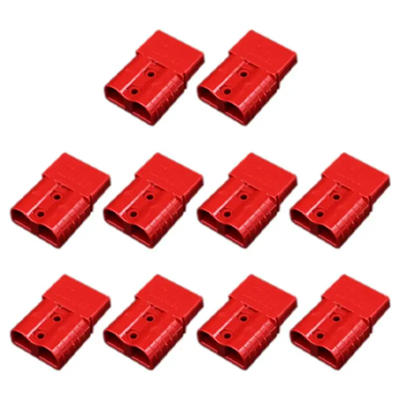 

AB11-10PCS Anderson Style Plug Connector 120A With Anderson Handle Forklift Battery Charging Quick Connectors Kit Easy Install R