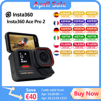 【EU Stock】Insta360 Ace Pro 2 8K Waterproof Action Camera Dual AI chips, 1/1.3-inch sensor AcePro 2 New